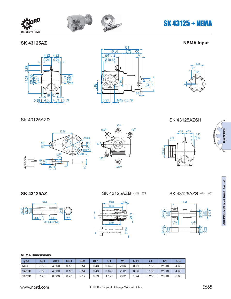 Nema input | NORD Drivesystems B1000 User Manual | Page 667 / 820