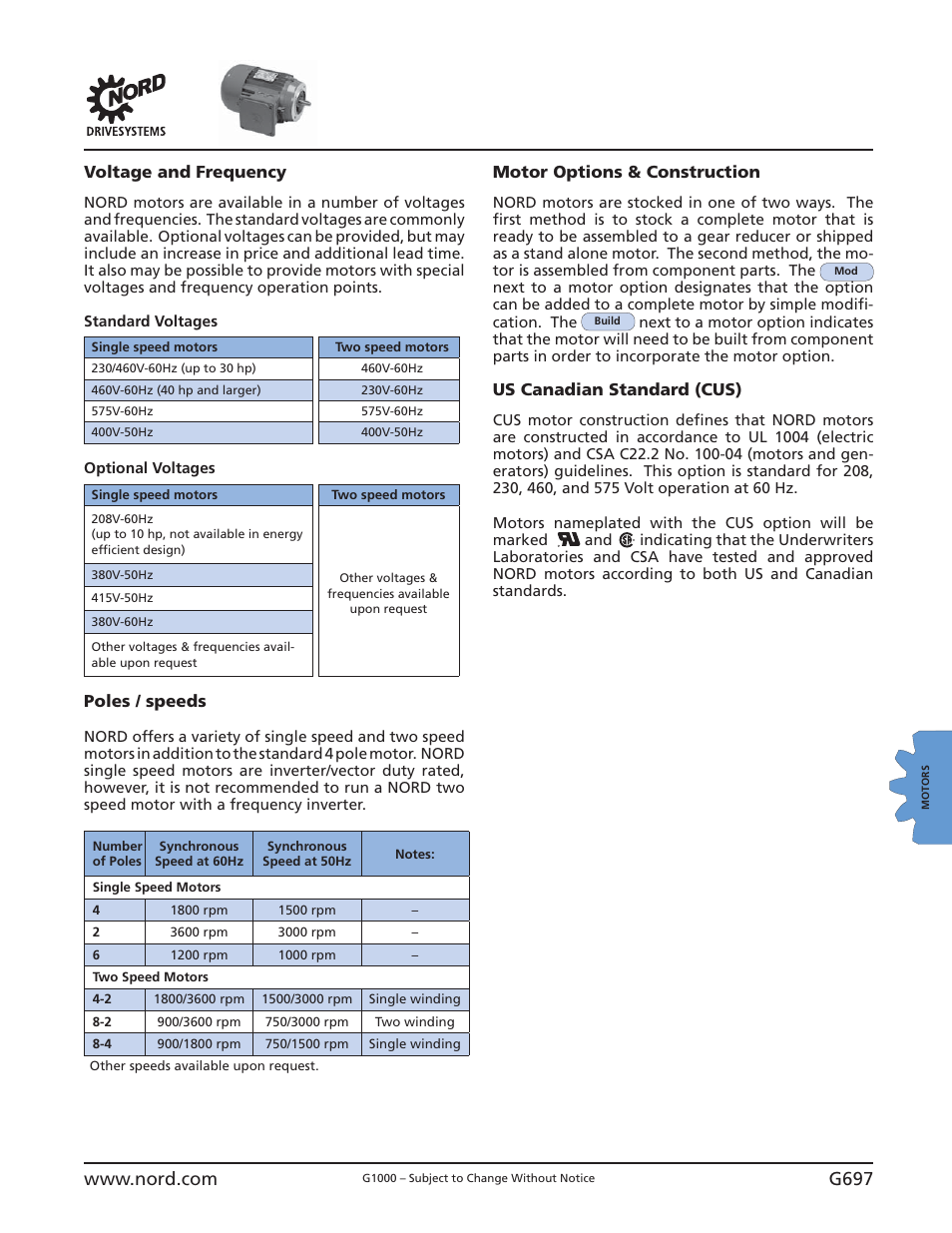 General options | NORD Drivesystems B1000 User Manual | Page 699 / 820