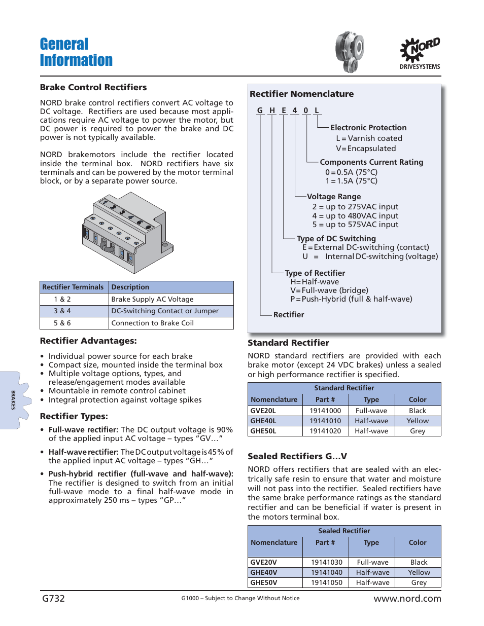 General information | NORD Drivesystems B1000 User Manual | Page 734 / 820