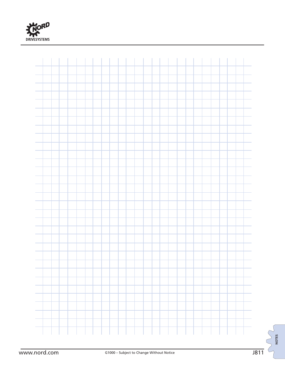 NORD Drivesystems B1000 User Manual | Page 813 / 820