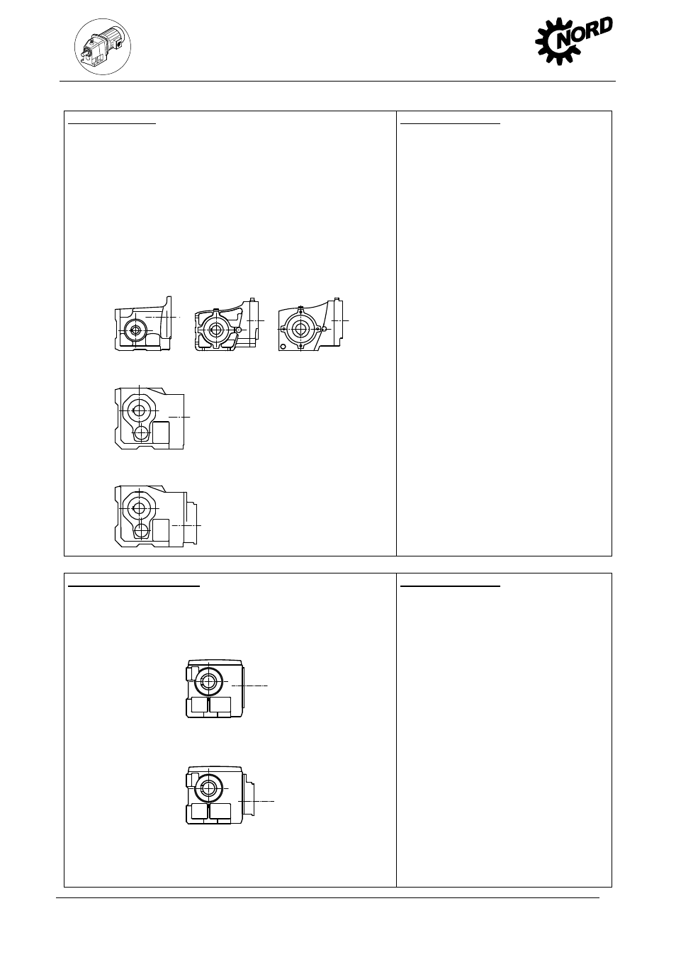 Description of gear units | NORD Drivesystems B2000 User Manual | Page 10 / 60