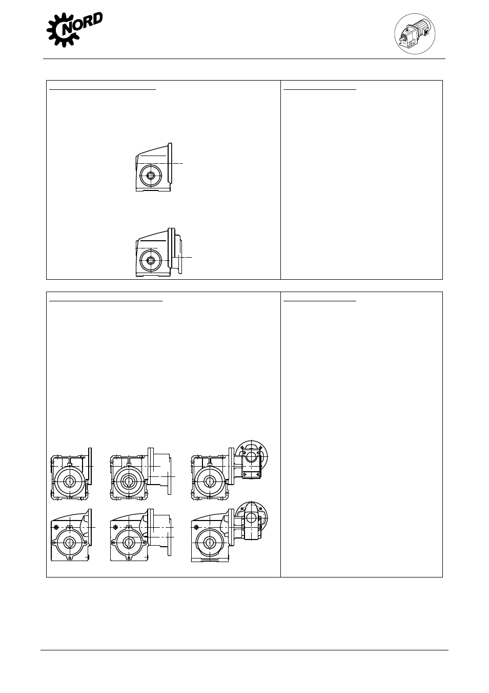 Description of gear units | NORD Drivesystems B2000 User Manual | Page 11 / 60