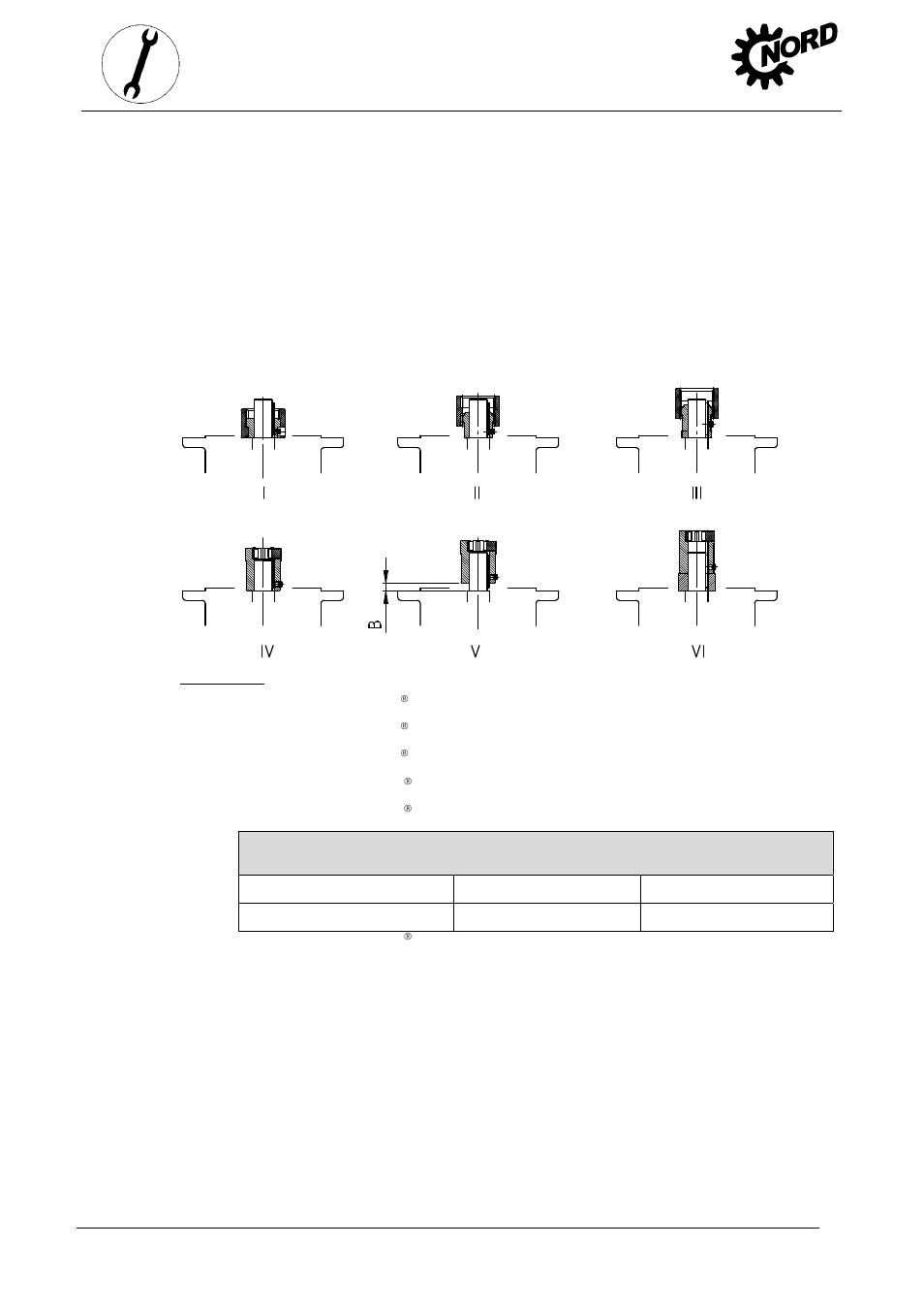 Storage, preparation, installation | NORD Drivesystems B2000 User Manual | Page 24 / 60