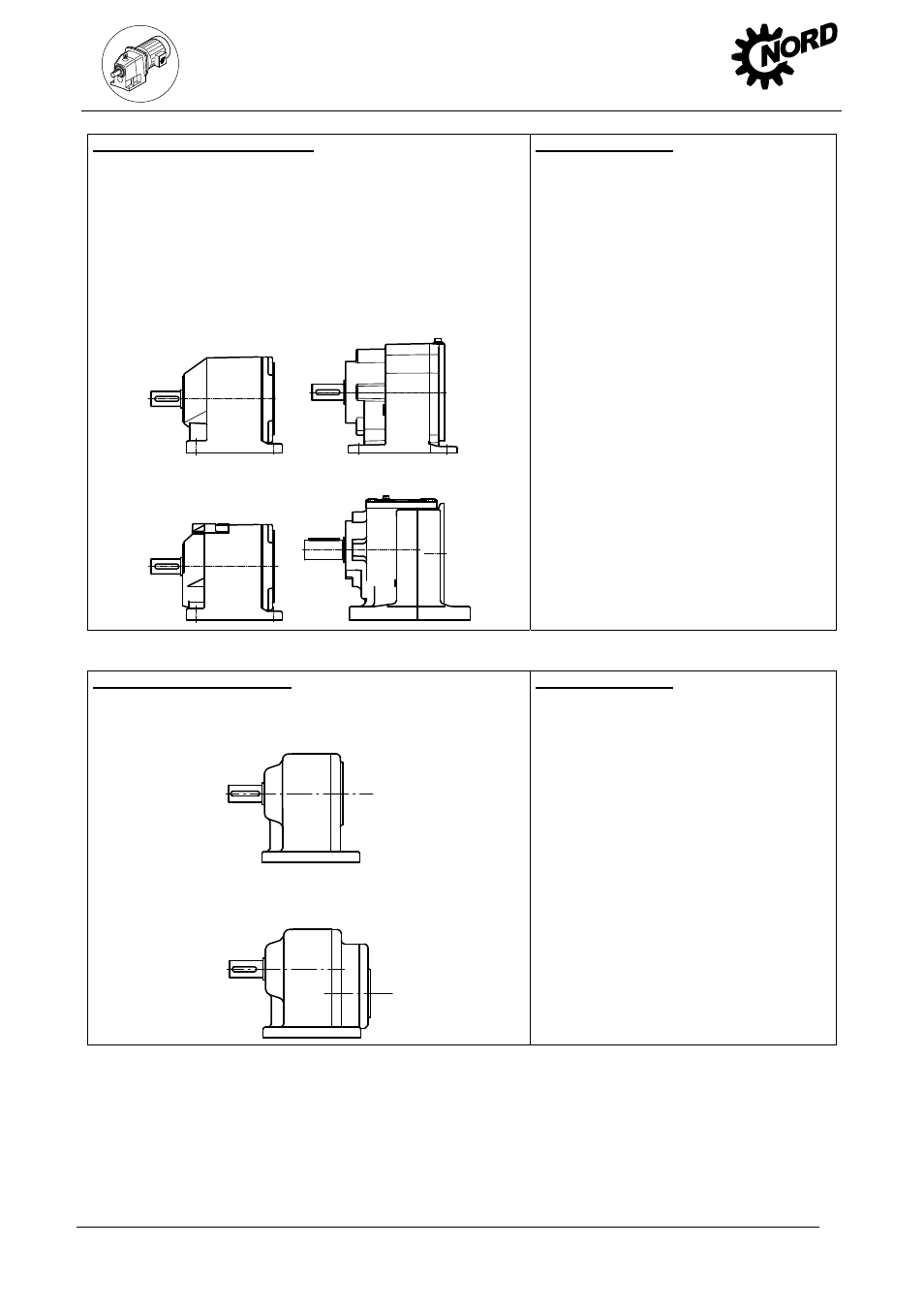Description of gear units | NORD Drivesystems B2000 User Manual | Page 8 / 60