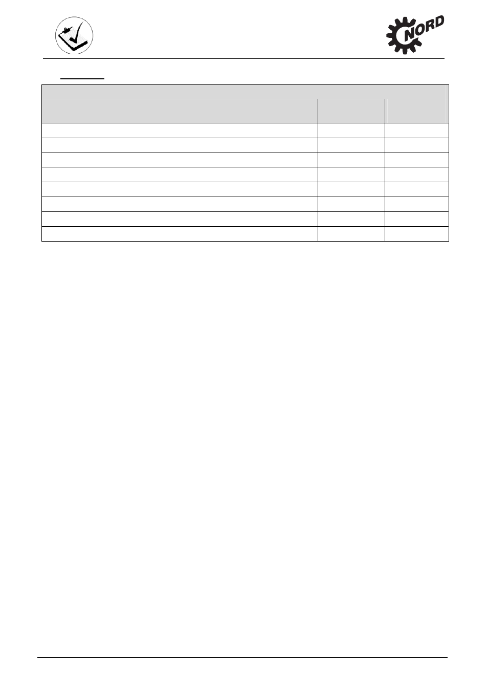 Commissioning | NORD Drivesystems B1050 User Manual | Page 23 / 36