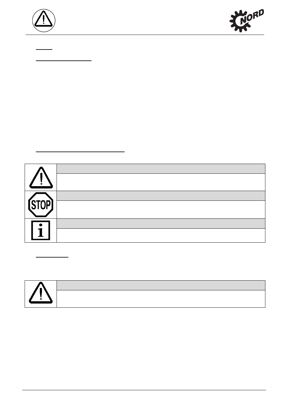 NORD Drivesystems B1050 User Manual | Page 3 / 36