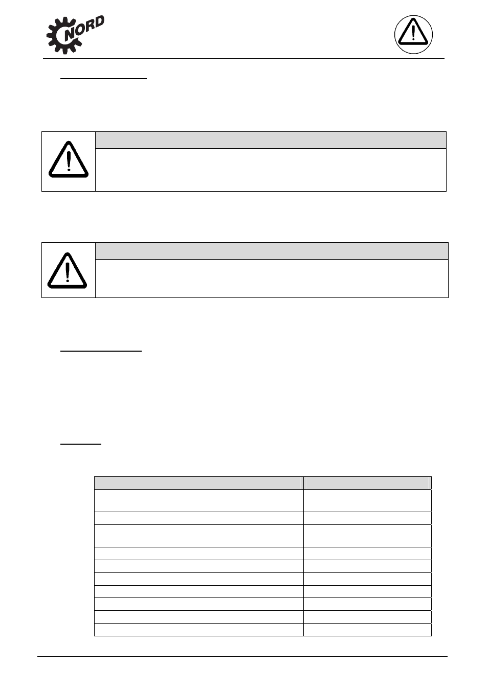 NORD Drivesystems B1050 User Manual | Page 4 / 36