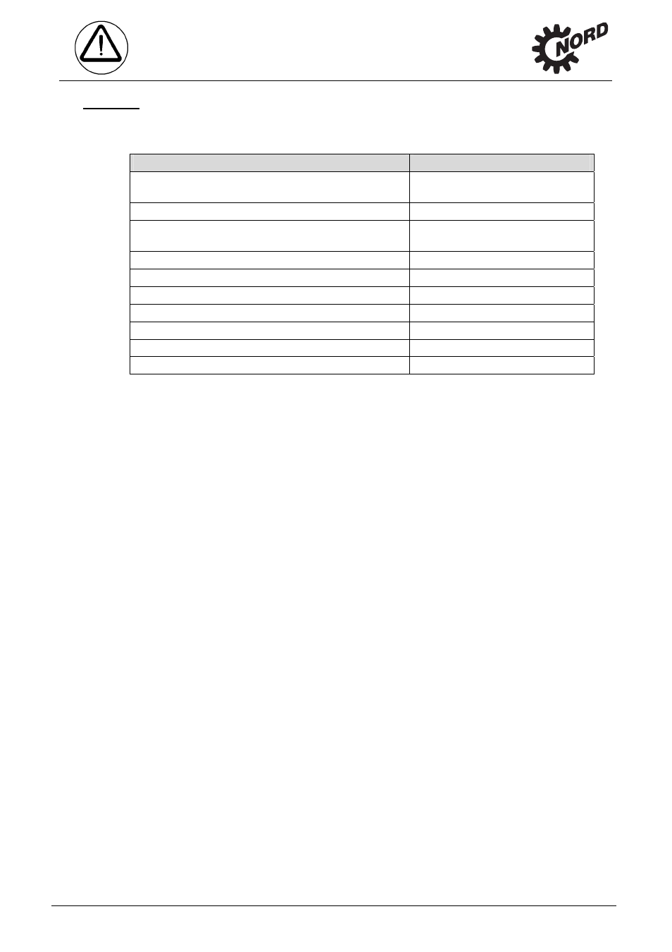 NORD Drivesystems B2050 User Manual | Page 6 / 48