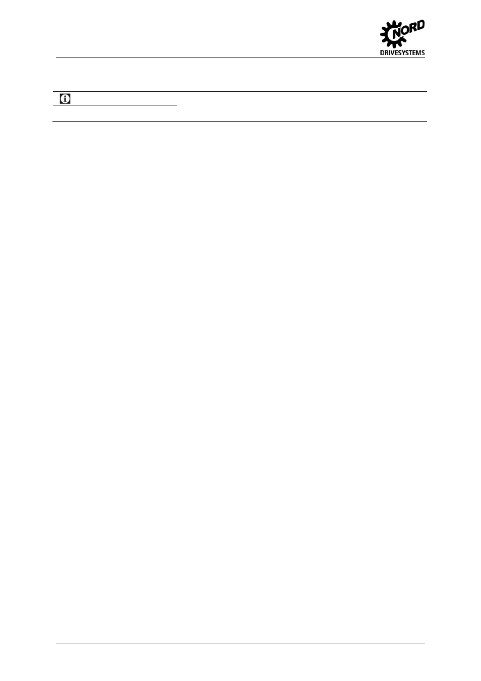 Information | NORD Drivesystems B1091-1 User Manual | Page 22 / 28