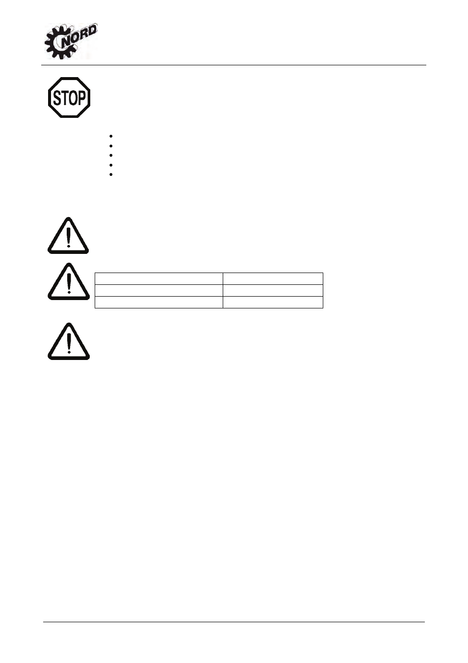 Maintenance | NORD Drivesystems B1092 User Manual | Page 6 / 52