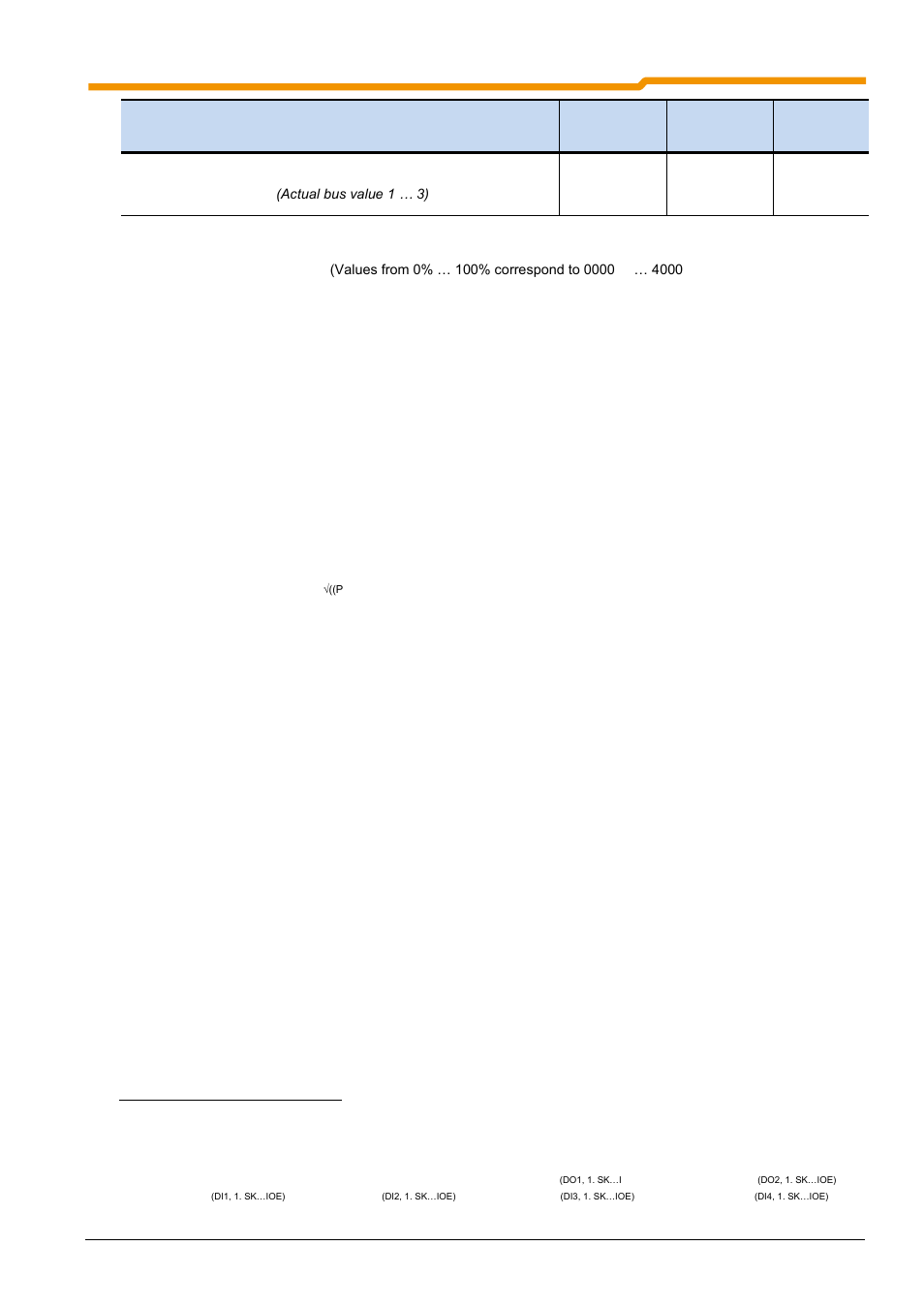 P543, Actual bus value 1 3 | NORD Drivesystems BU0180 User Manual | Page 123 / 184