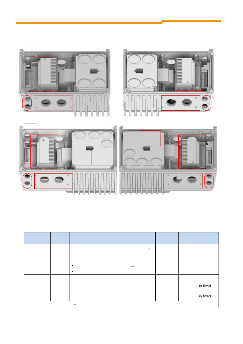 4 option slots in the device | NORD Drivesystems BU0180 User Manual | Page 22 / 184