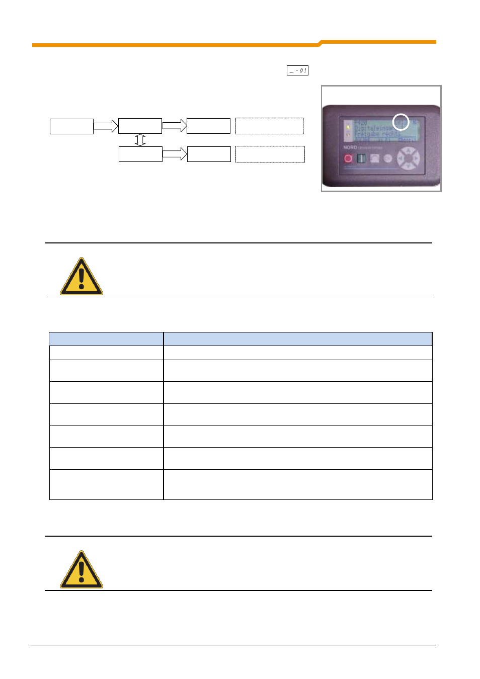 1 frequency inverter parameterisation | NORD Drivesystems BU0180 User Manual | Page 76 / 184