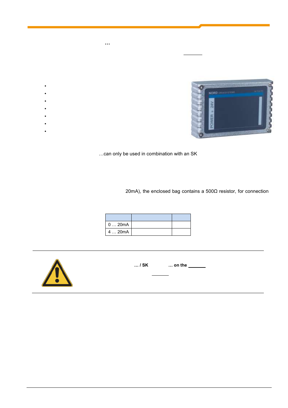 2 mains unit, sk tu4-24v-… (only sk 2x5e), 2 mains unit, sk tu4-24v, Only sk 2x5e) | NORD Drivesystems BU0200 User Manual | Page 104 / 314