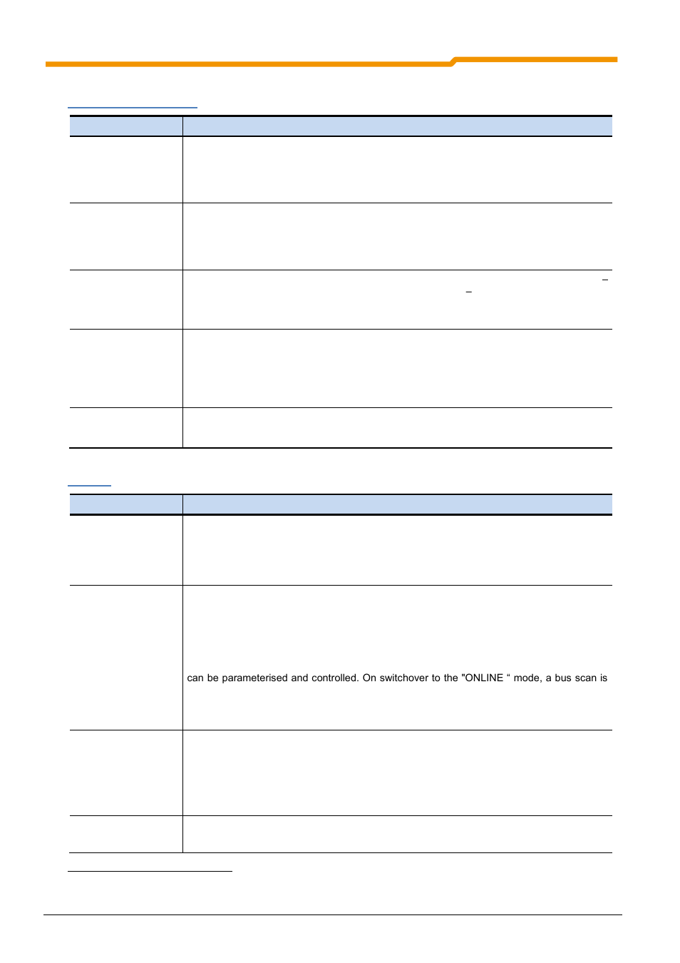 P1201, P1202, P1203 | P1204, P1205, P1301, P1302, P1303, P1304 | NORD Drivesystems BU0200 User Manual | Page 145 / 314