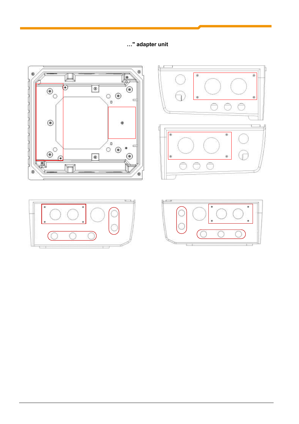 4 optional locations for the "sk ti4, Adapter unit | NORD Drivesystems BU0200 User Manual | Page 27 / 314