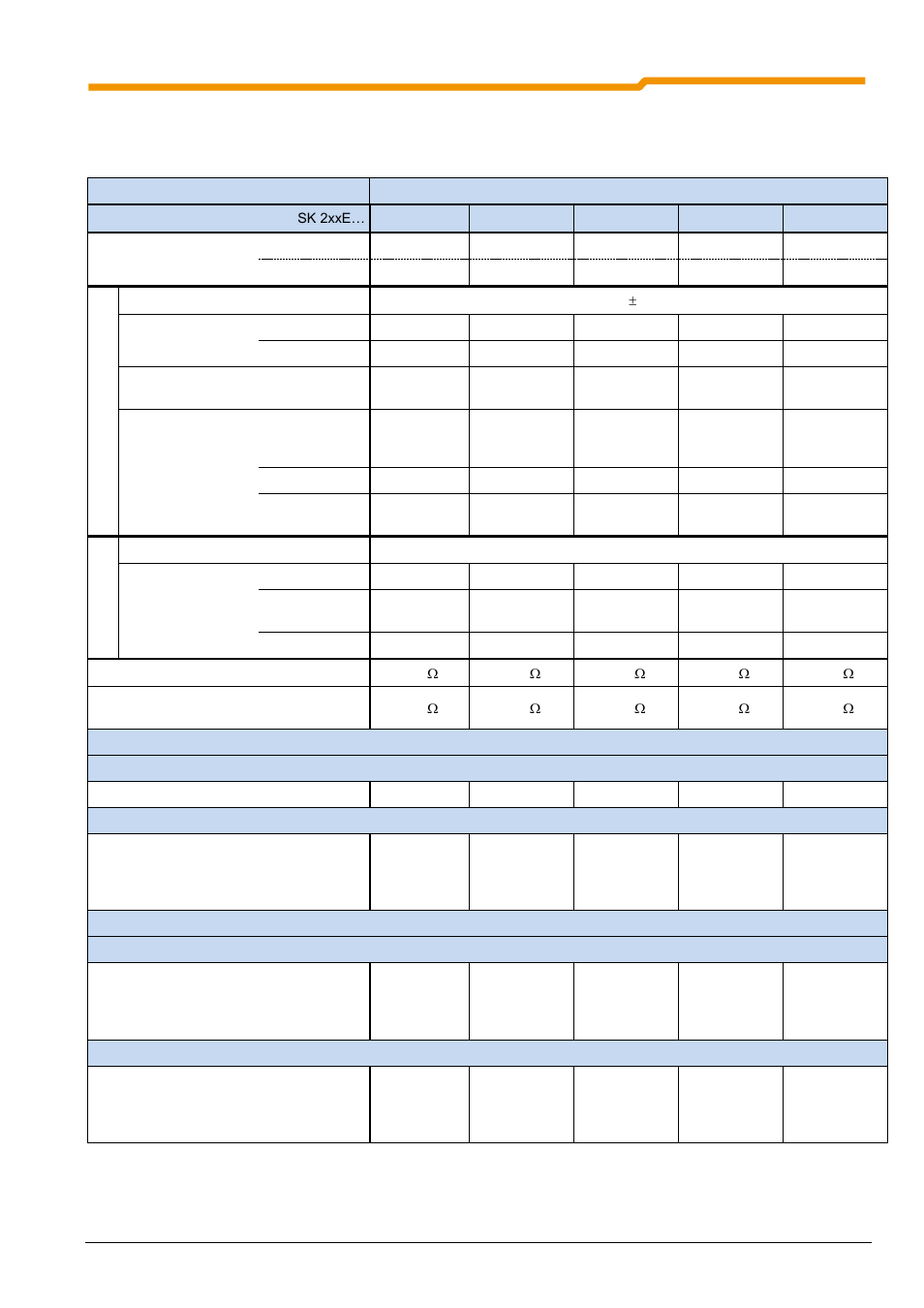 3 electrical data 3~230v | NORD Drivesystems BU0200 User Manual | Page 276 / 314