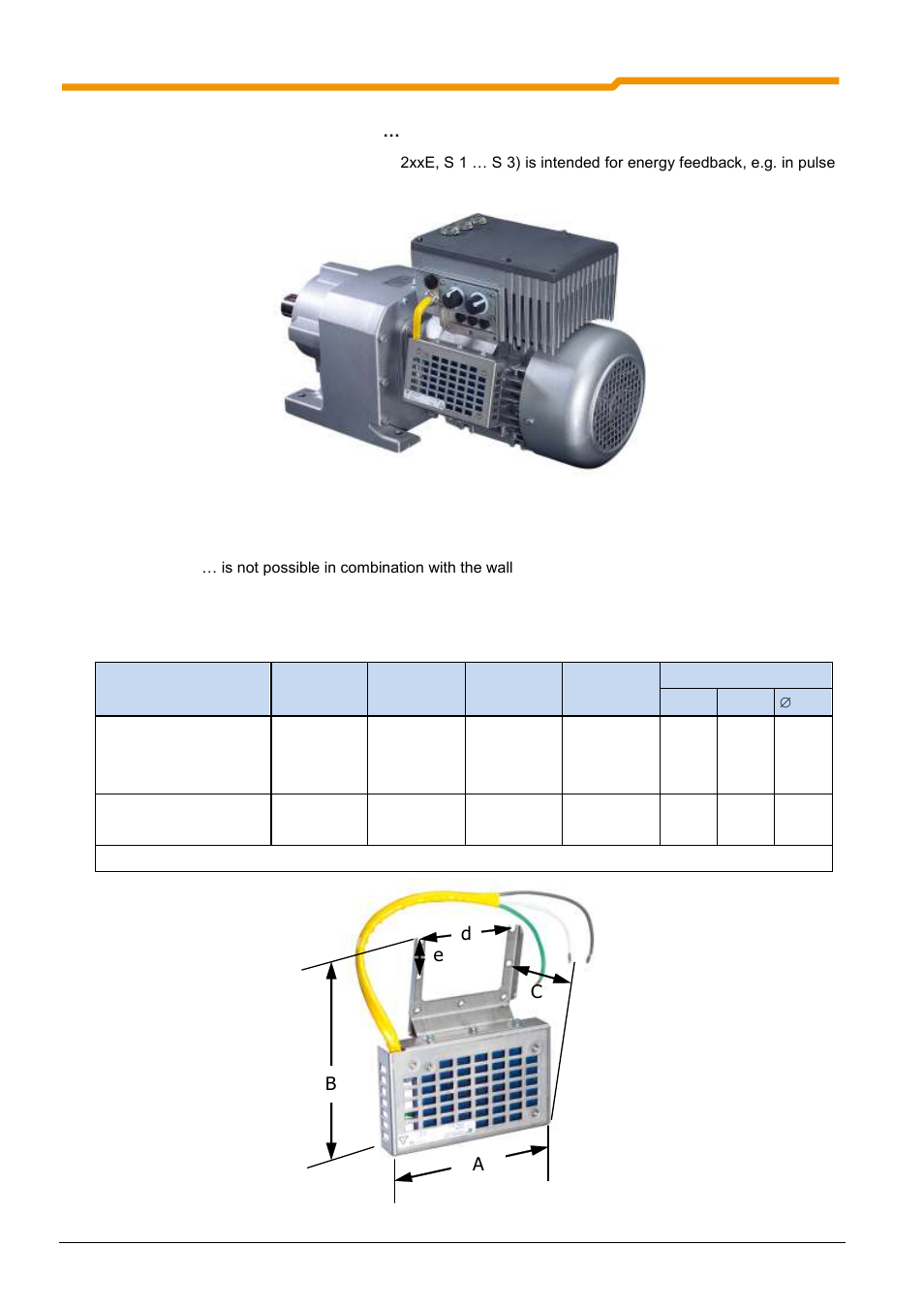 2 external brake resistor sk bre4, 3 external brake resistor dimensions | NORD Drivesystems BU0200 User Manual | Page 35 / 314