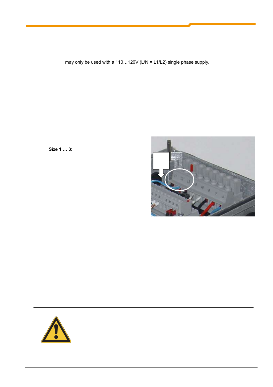 1 mains connections (l1, l2, l3, earth) | NORD Drivesystems BU0200 User Manual | Page 42 / 314