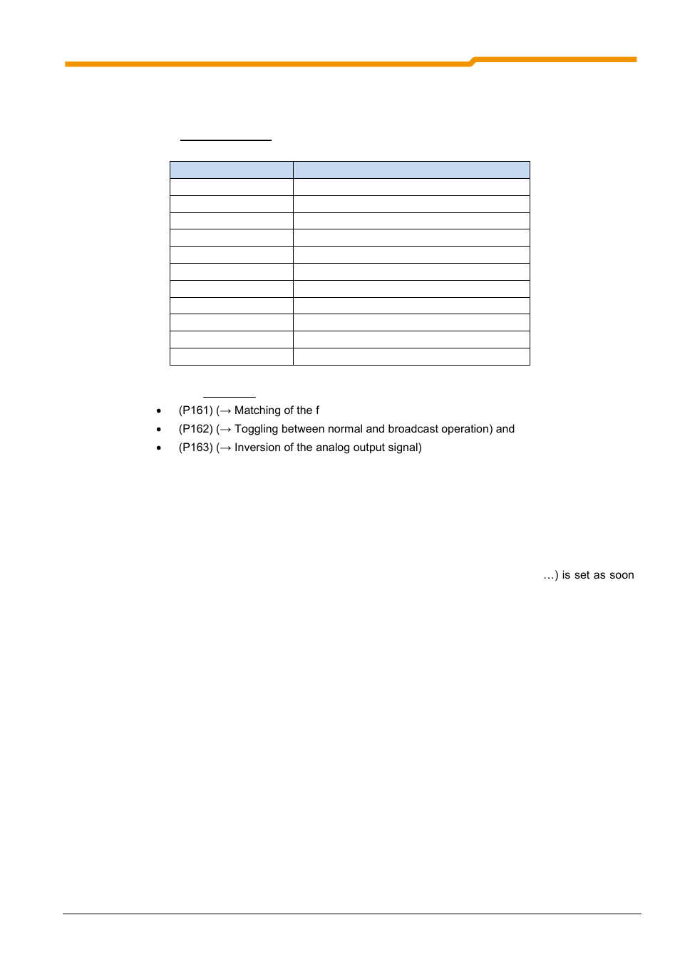 6 assignment of functions, 7 broadcast operation | NORD Drivesystems BU0200 User Manual | Page 88 / 314