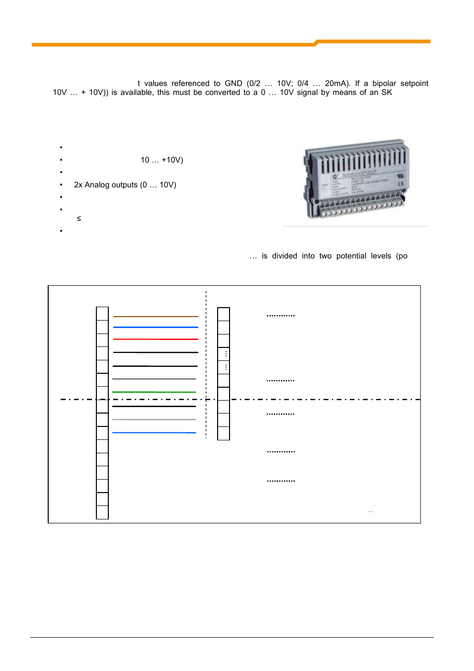 8 setpoint converter, sk cu4-rel, Setpoint converter, sk cu4-rel | NORD Drivesystems BU0200 User Manual | Page 97 / 314