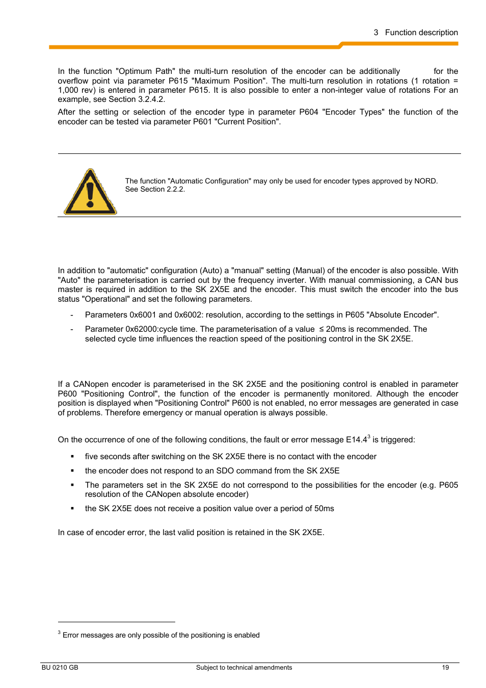 NORD Drivesystems BU0210 User Manual | Page 19 / 60