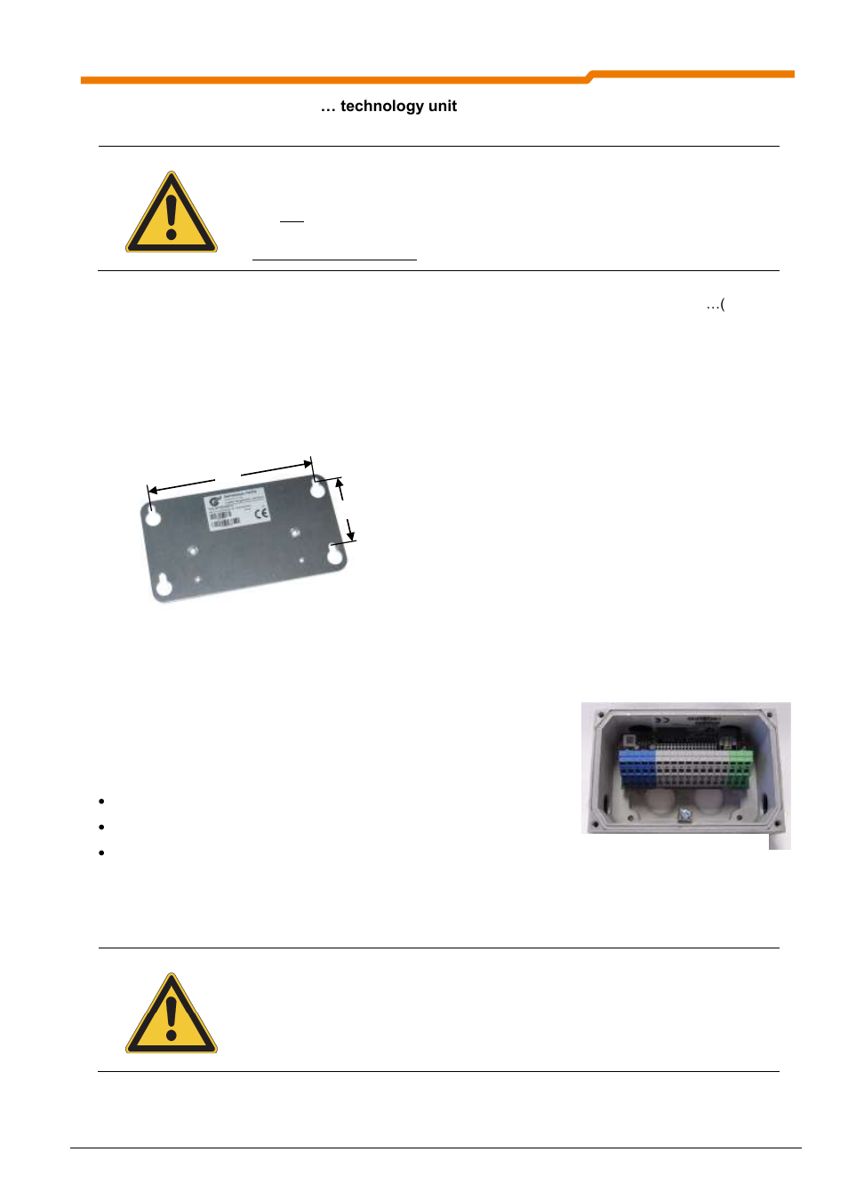 3 installing the sk tu4-pbr, Technology unit | NORD Drivesystems BU0220 User Manual | Page 17 / 100