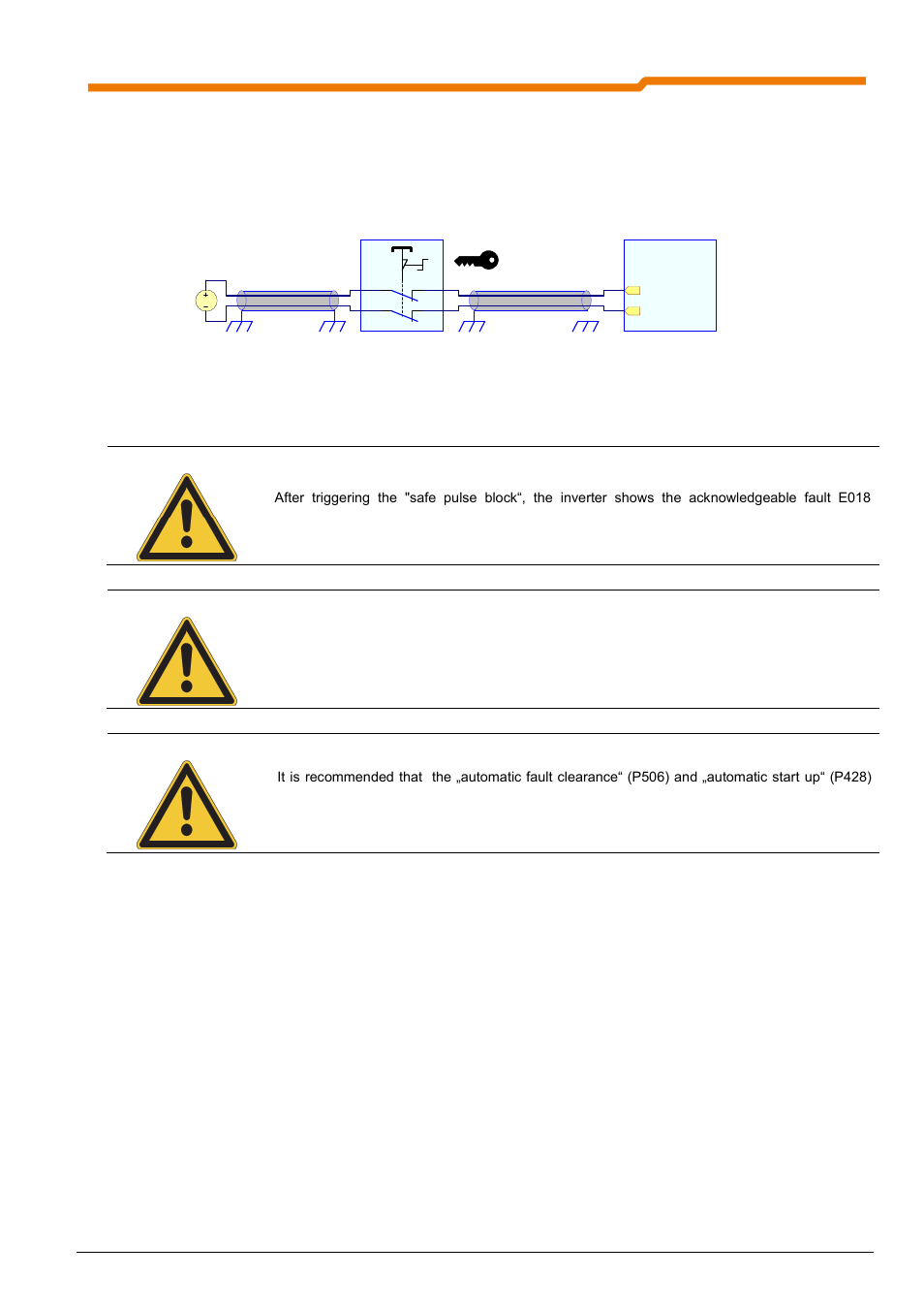 3 simple restart block, Simple restart block | NORD Drivesystems BU0230 User Manual | Page 37 / 76