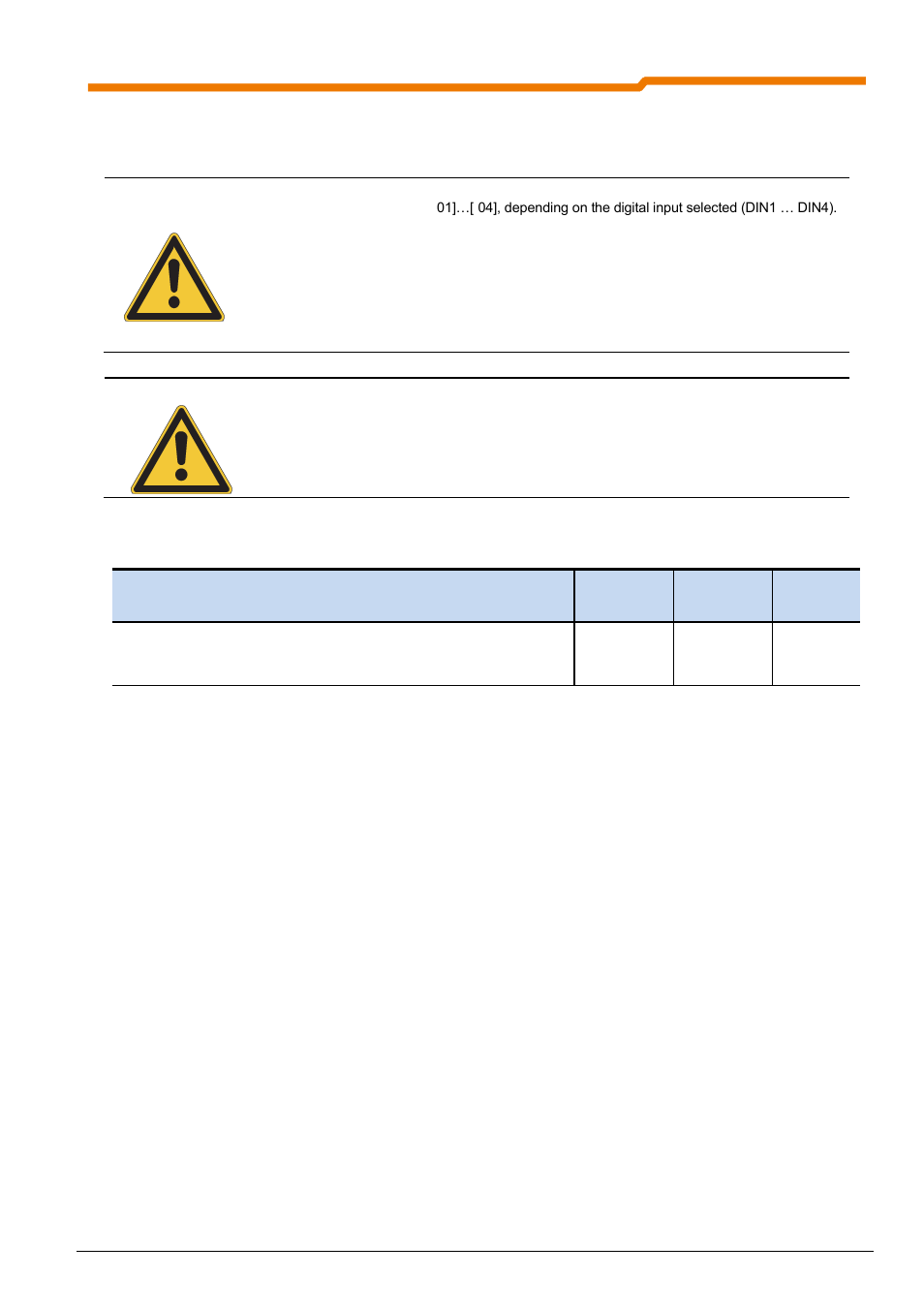 4 parameterisation, 1 control terminals | NORD Drivesystems BU0230 User Manual | Page 49 / 76