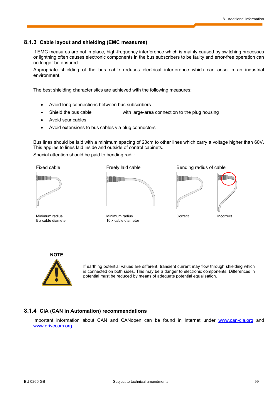 NORD Drivesystems BU0260 User Manual | Page 99 / 116