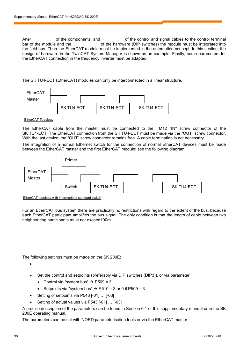 NORD Drivesystems BU0270 User Manual | Page 30 / 76