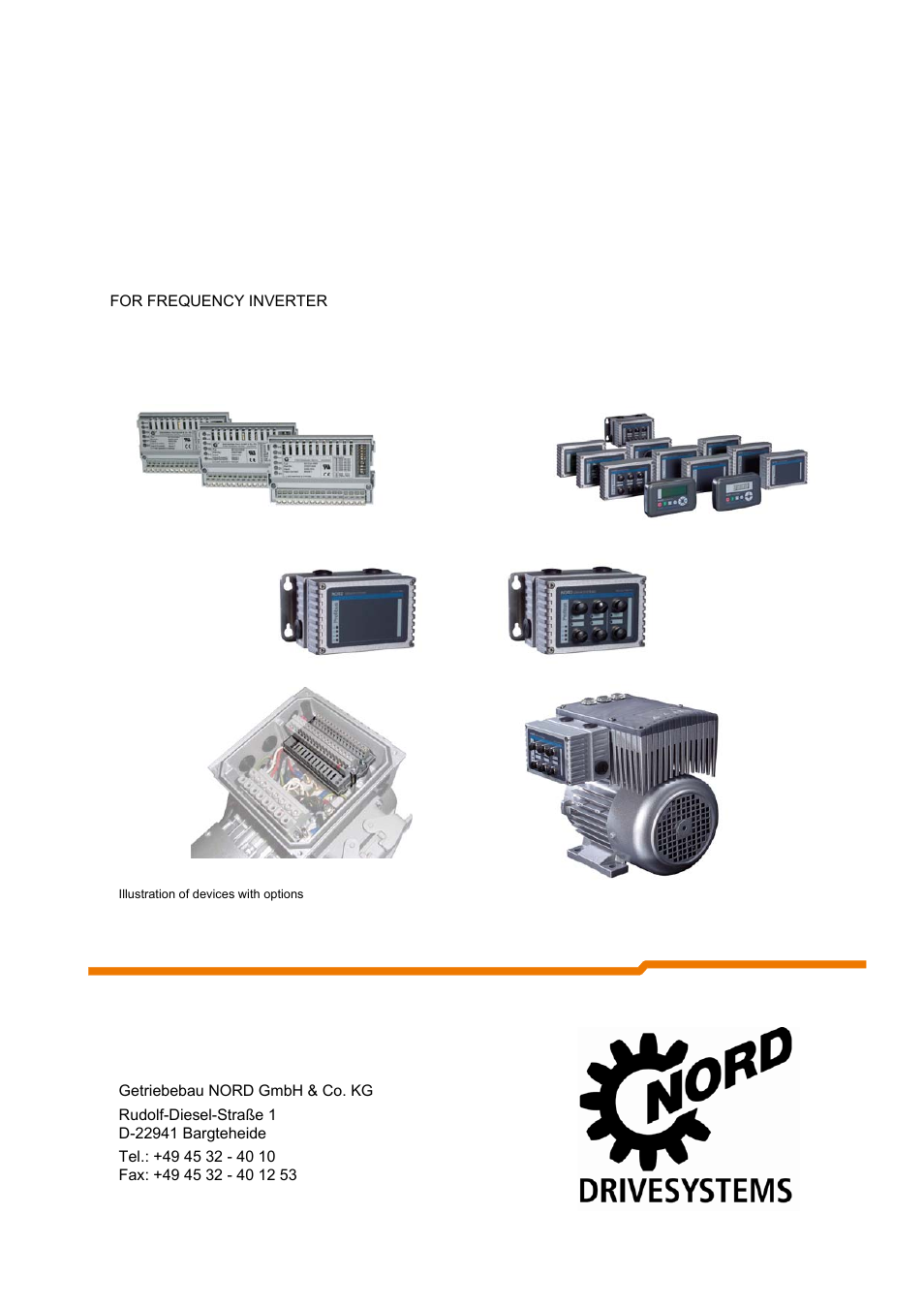 NORD Drivesystems BU0280 User Manual | 78 pages