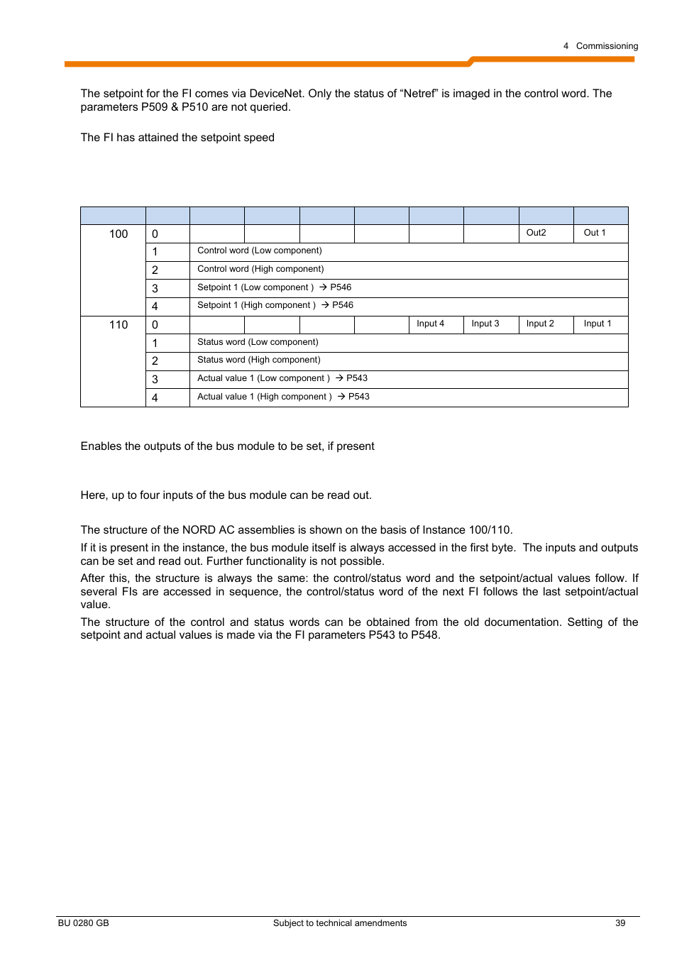 NORD Drivesystems BU0280 User Manual | Page 39 / 78