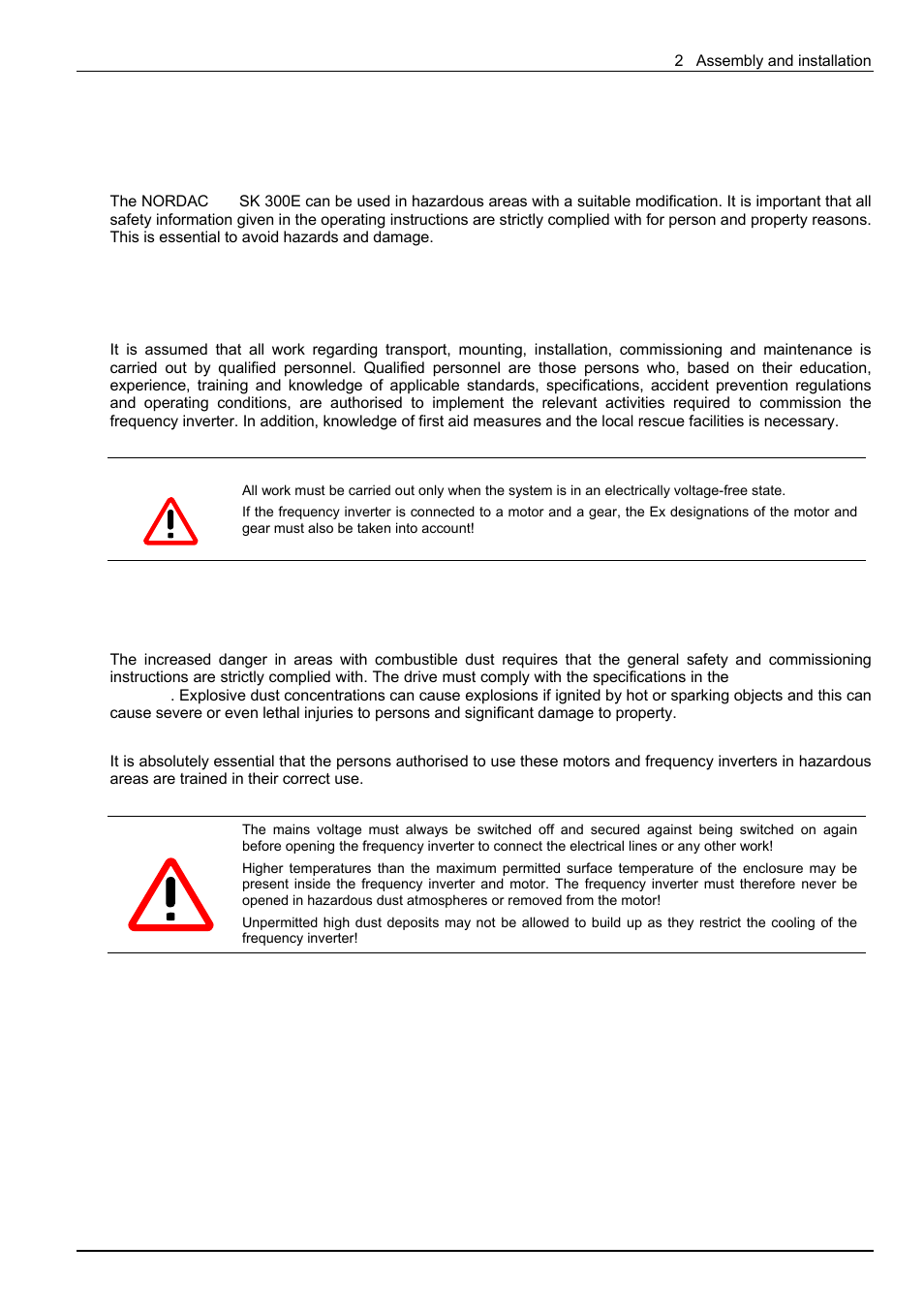 NORD Drivesystems BU0300 User Manual | Page 27 / 148