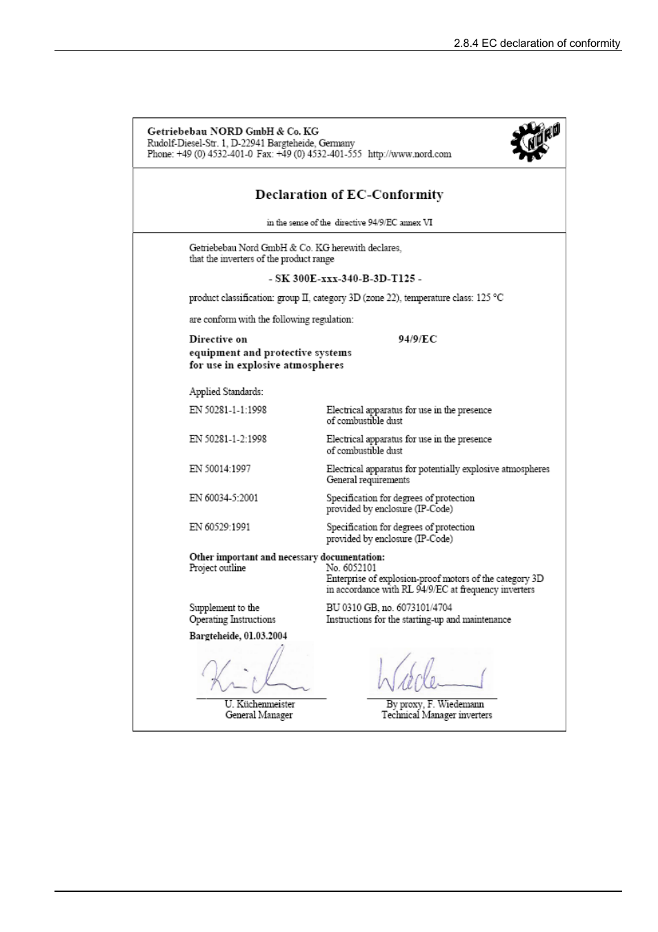 NORD Drivesystems BU0300 User Manual | Page 31 / 148