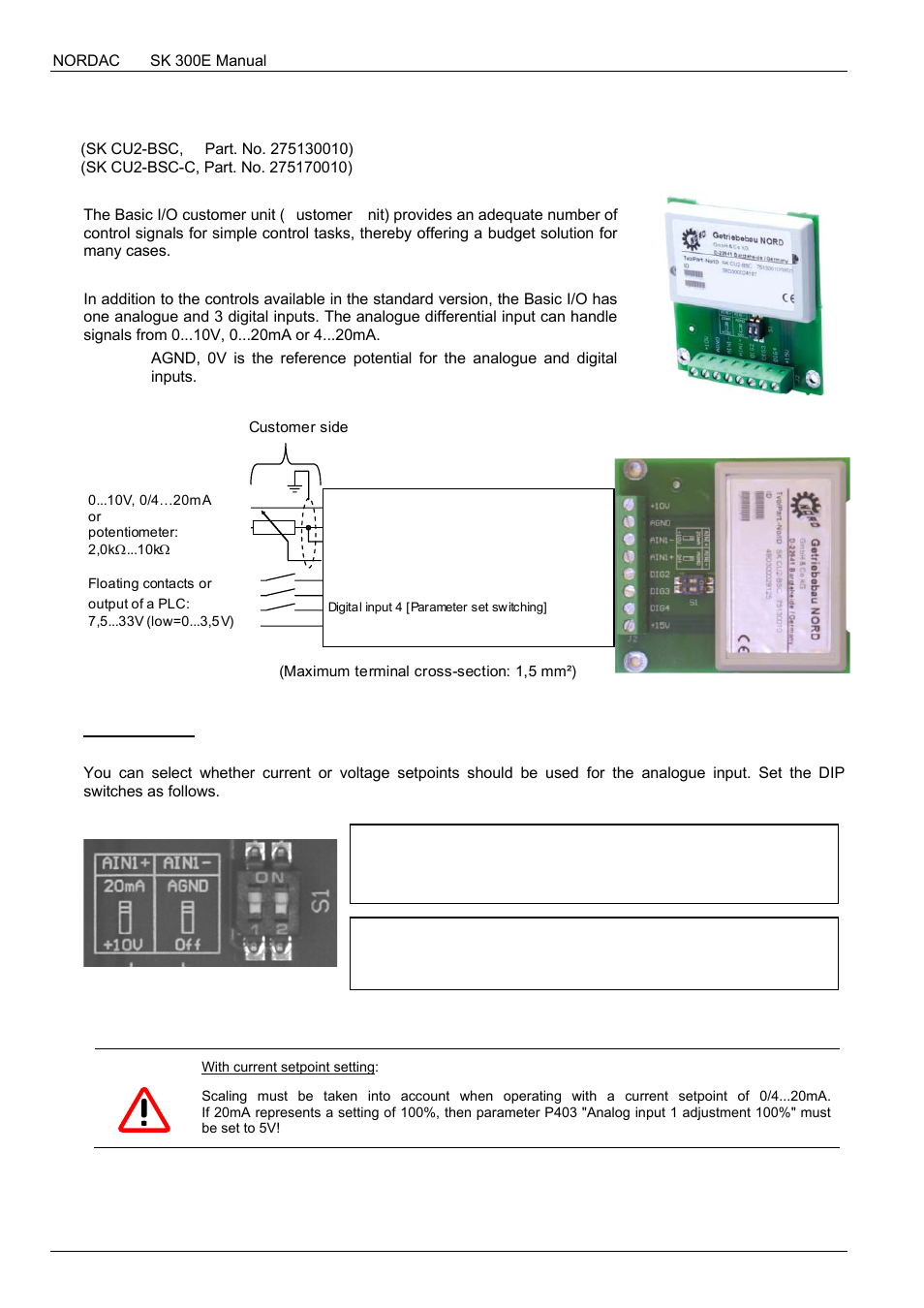 NORD Drivesystems BU0300 User Manual | Page 46 / 148