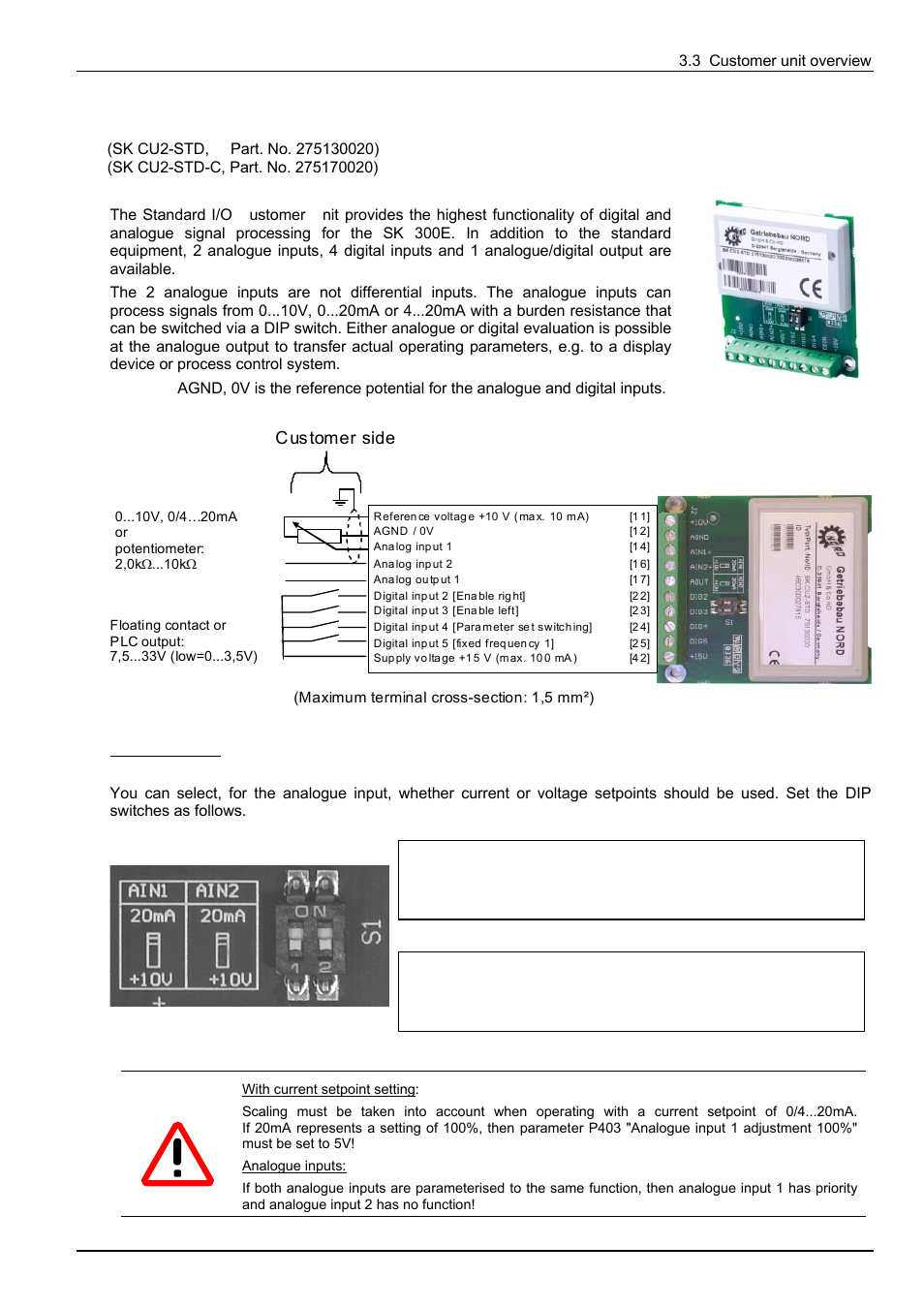 NORD Drivesystems BU0300 User Manual | Page 47 / 148