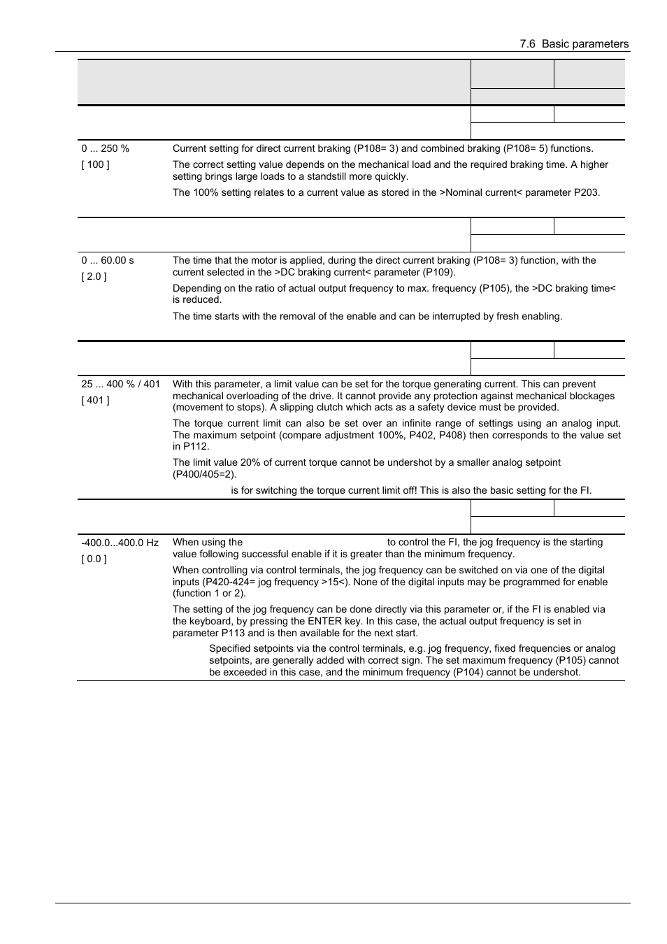 NORD Drivesystems BU0300 User Manual | Page 81 / 148