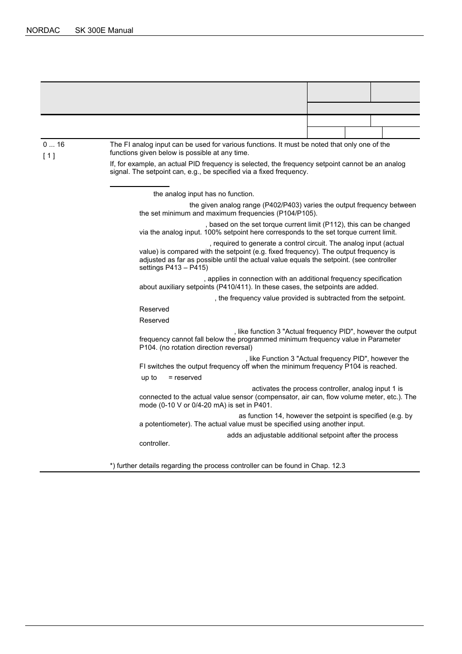 NORD Drivesystems BU0300 User Manual | Page 86 / 148