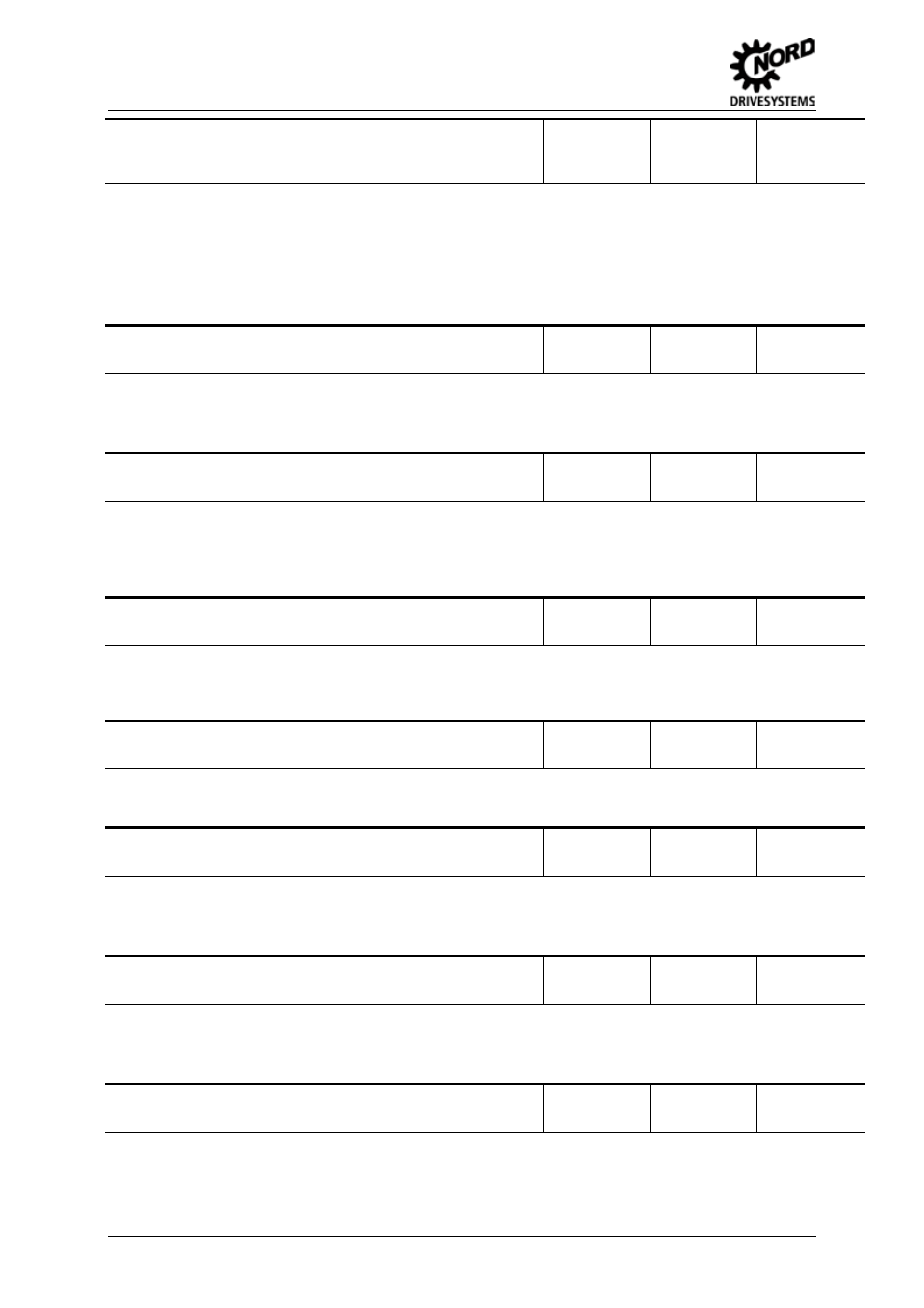 NORD Drivesystems BU0500 User Manual | Page 134 / 180