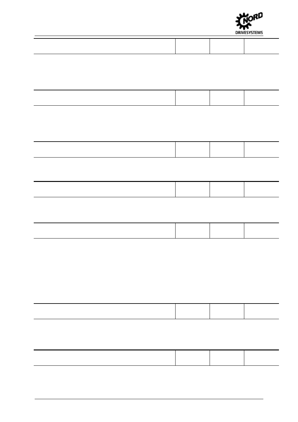 NORD Drivesystems BU0500 User Manual | Page 136 / 180