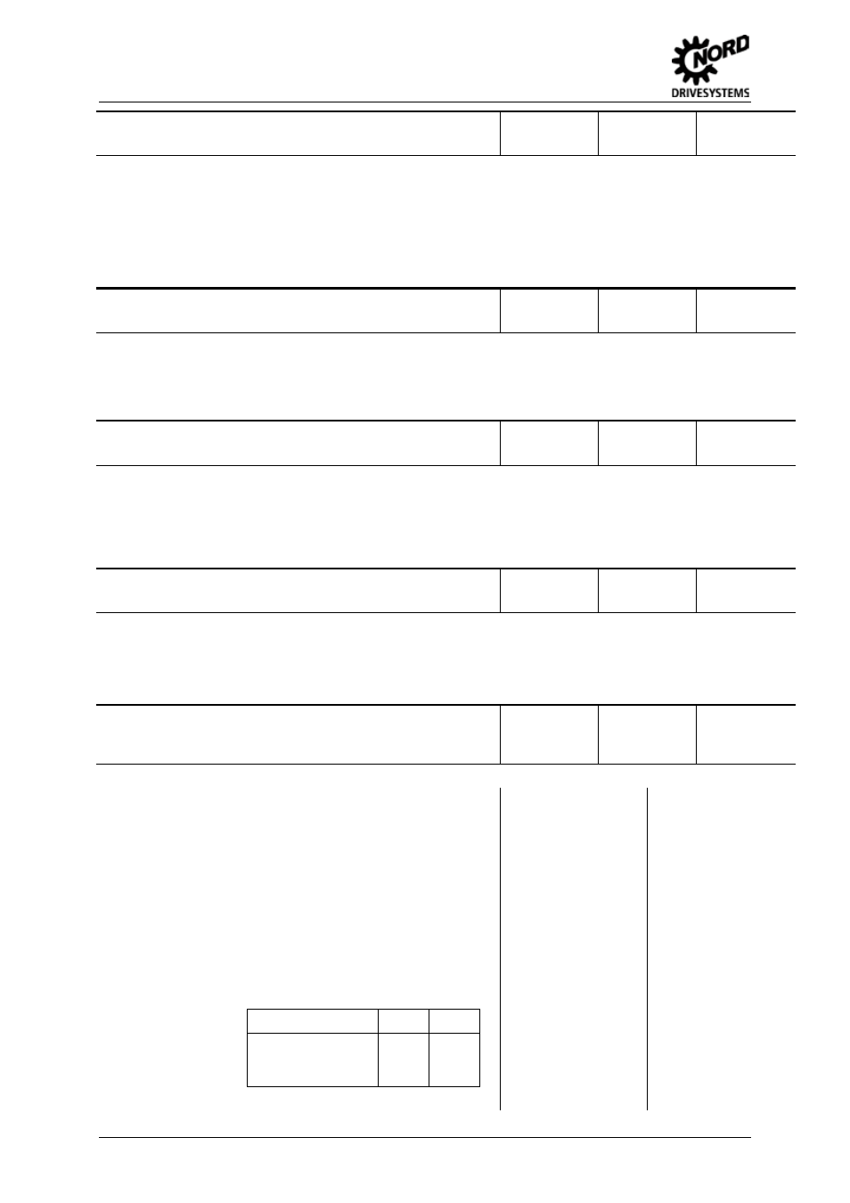 P744 configuration, P745 module version, P746 module status | P747 inverter volt. range, P748, Status canopen | NORD Drivesystems BU0500 User Manual | Page 138 / 180