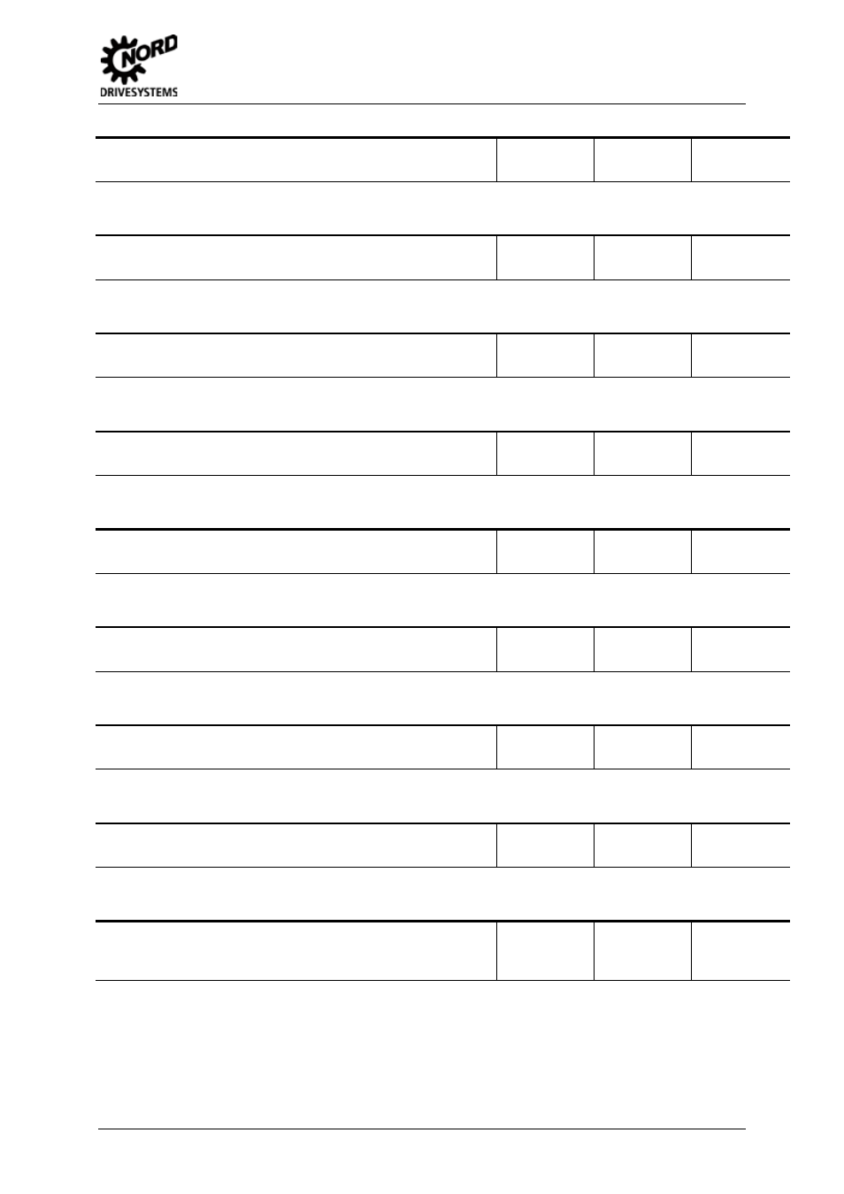 NORD Drivesystems BU0500 User Manual | Page 139 / 180