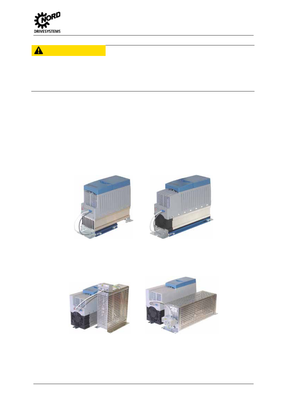 6 brake resistor (br), Brake resistor (br), Caution | 2 assembly and installation, Danger of burns | NORD Drivesystems BU0500 User Manual | Page 29 / 180