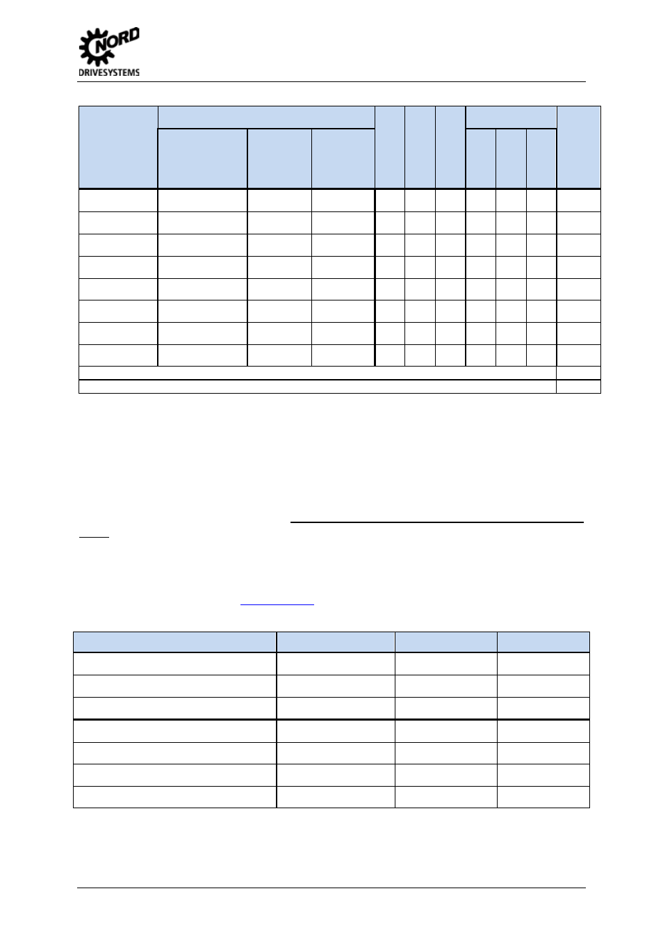 9 line filter, Mains filter sk nhd (up to size 4), Line filter | Table 14: mains filter nhd, 2 assembly and installation | NORD Drivesystems BU0500 User Manual | Page 37 / 180