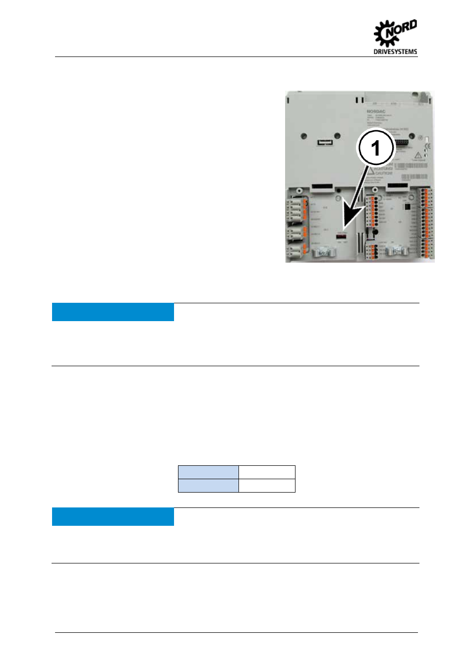 Adaptation above size 8, 3 dc-coupling, Dc-coupling | Notice, Overload of link circuits, Dc coupling for single phase devices | NORD Drivesystems BU0500 User Manual | Page 44 / 180