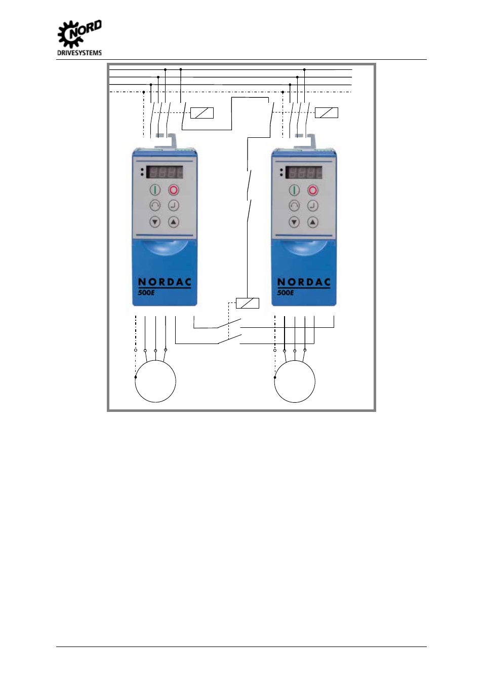 Fig. 6 diagram of a dc-coupling, 2 assembly and installation | NORD Drivesystems BU0500 User Manual | Page 45 / 180