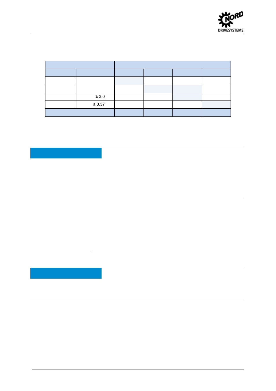 Mains connections (x1 – pe, l1, l2/n, l3), Motor cable (x2 - u, v, w, pe), Breake resistor (x2 - +b, -b) | Notice, Operation in it networks, Output switching | NORD Drivesystems BU0500 User Manual | Page 48 / 180