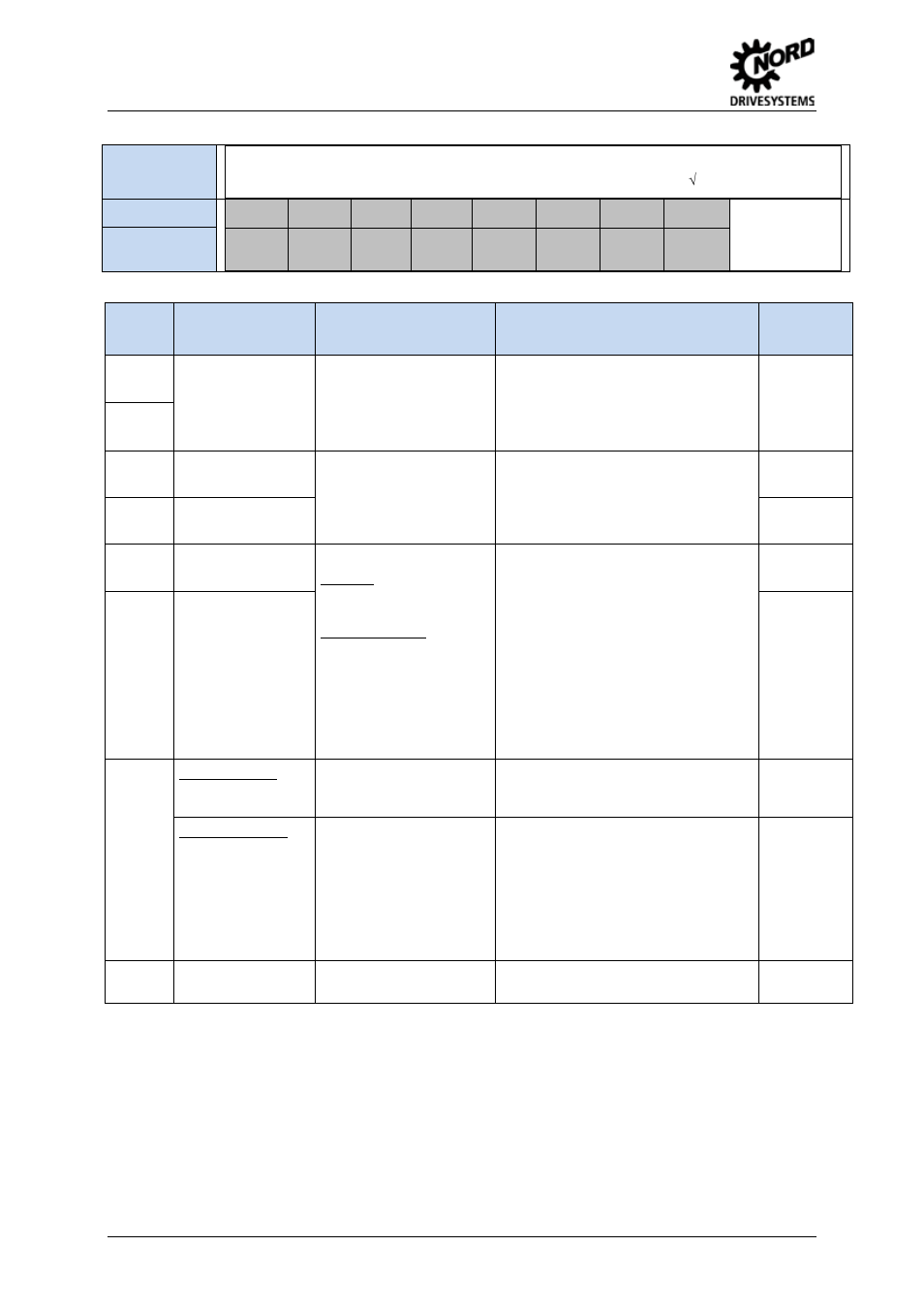 NORD Drivesystems BU0500 User Manual | Page 54 / 180