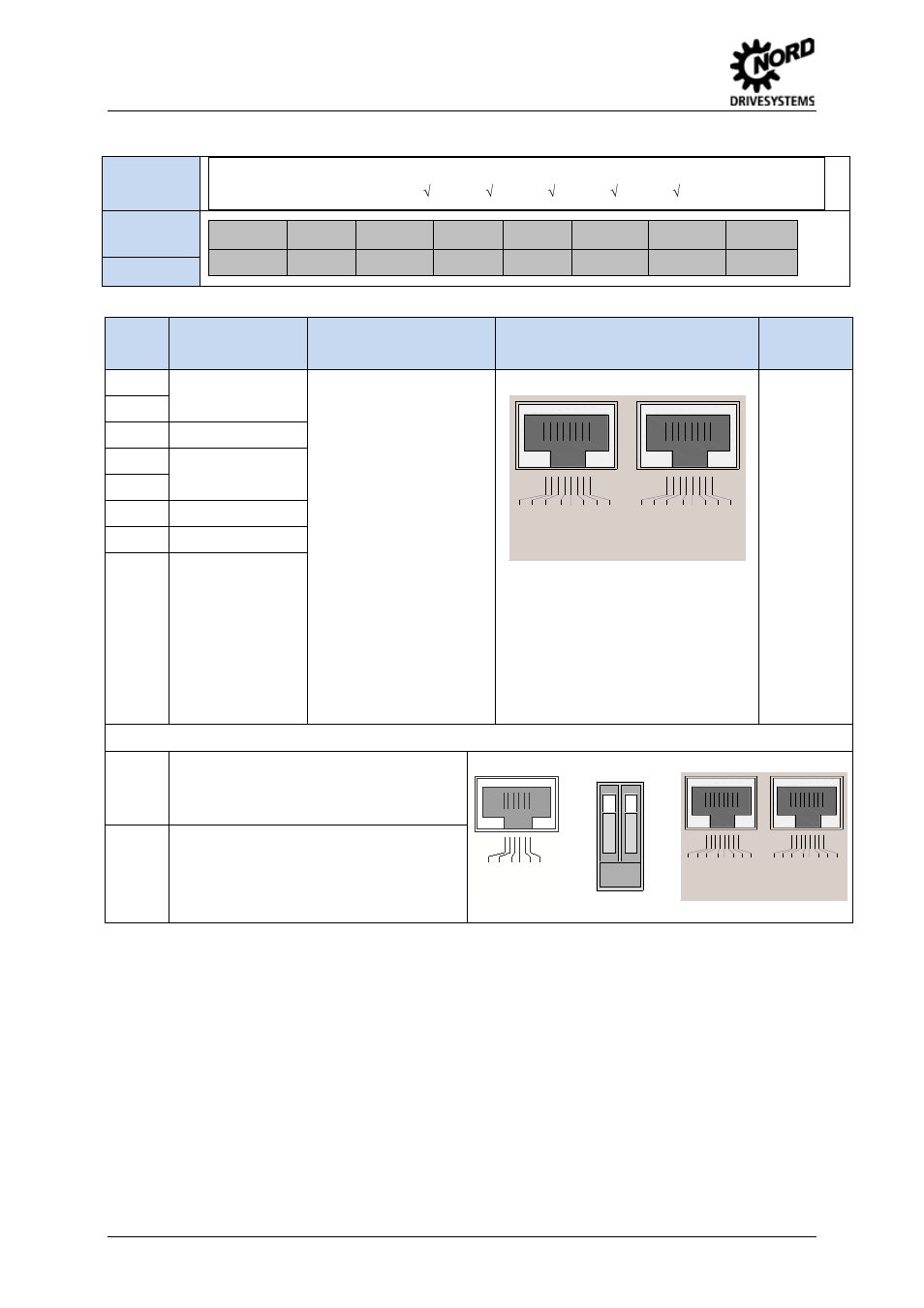 Control block x9 and x10 – can / canopen, Sk 500e – users manual for frequency inverters | NORD Drivesystems BU0500 User Manual | Page 56 / 180